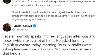 开云体育官网app下载-费德勒赛后两个半小时才开发布会  罕见仅限英语