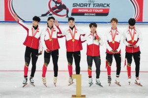 九游体育-短道北京站中国赢3金2铜 刘少昂孙龙领军遇强更强